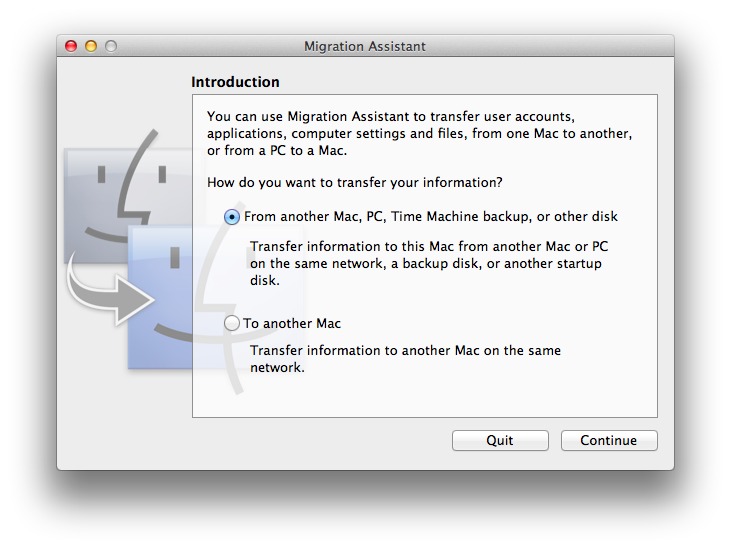 Windows migration assistant sierra